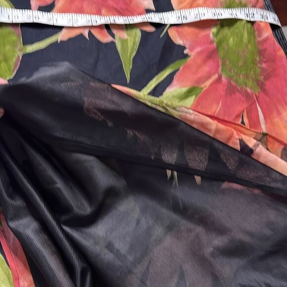 Vintage Ronni Nicole Black and Green Sleeveless Sundress - Picture 9 of 9